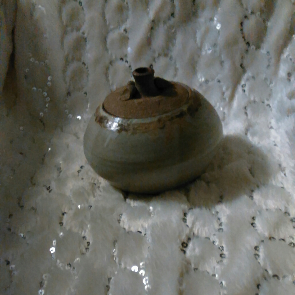 Studio Art Pottery bowl with lid